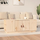 Houten salontafel van massief grenenhout voor een verfijnde uitstraling - Naturel / 1 - Salontafels