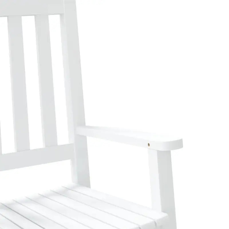 Houten Schommelstoel voor Buiten met Stevige Populierenhouten Frame - Schommelstoelen