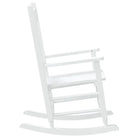 Houten Schommelstoel voor Buiten met Stevige Populierenhouten Frame - Schommelstoelen