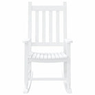 Houten Schommelstoel voor Buiten met Stevige Populierenhouten Frame - Schommelstoelen