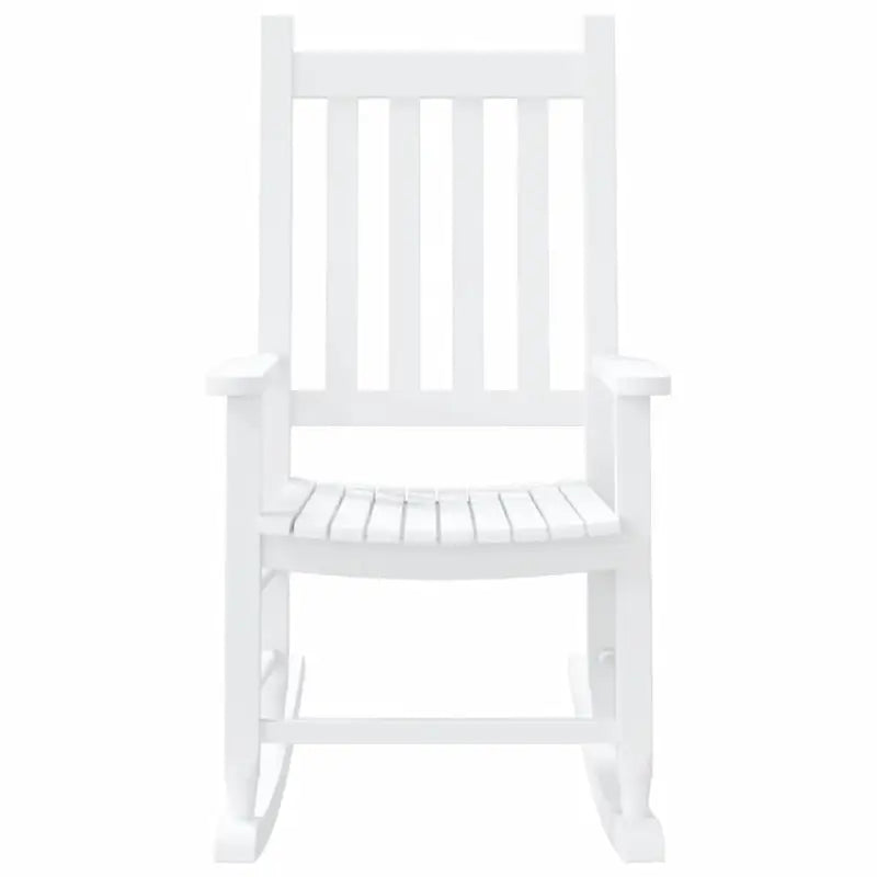 Houten Schommelstoel voor Buiten met Stevige Populierenhouten Frame - Schommelstoelen