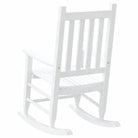 Houten Schommelstoel voor Buiten met Stevige Populierenhouten Frame - Schommelstoelen