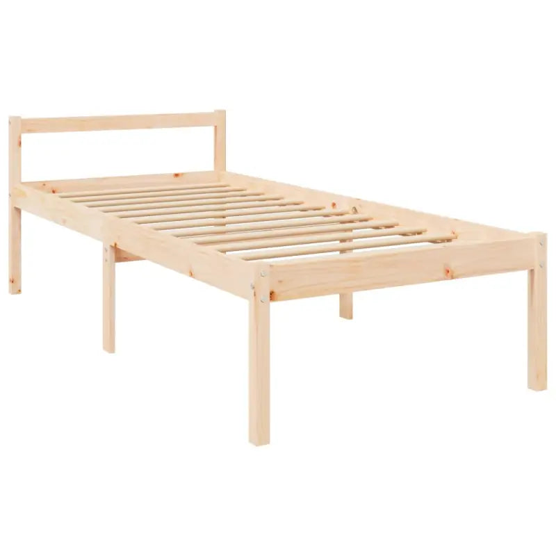 Houten seniorenbed van massief grenenhout voor comfortabele nachtrust - Bedden & bedframes