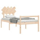 Houten seniorenbed van massief grenenhout voor comfortabele nachtrust - Bedden & bedframes