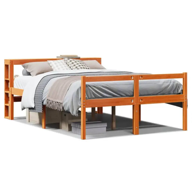 Houten seniorenbed van massief grenenhout voor een goede nachtrust - Bedden & bedframes