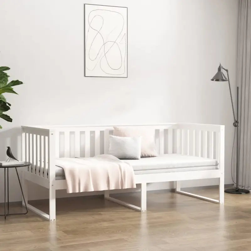 Houten slaapbank in massief grenenhout voor gasten blijven slapen - Bedden & bedframes