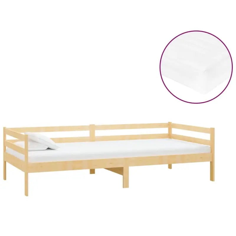 Houten Slaapbank van Massief Grenenhout voor Comfort en Stabiliteit - Bedden & bedframes