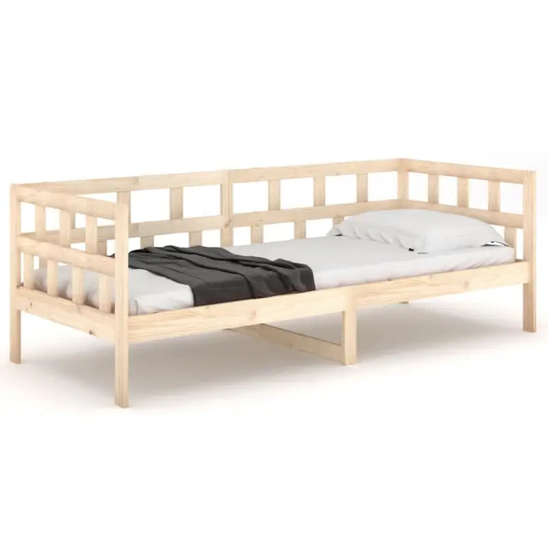 Houten slaapbank van massief grenenhout voor dag en nacht gebruik - Bedden & bedframes