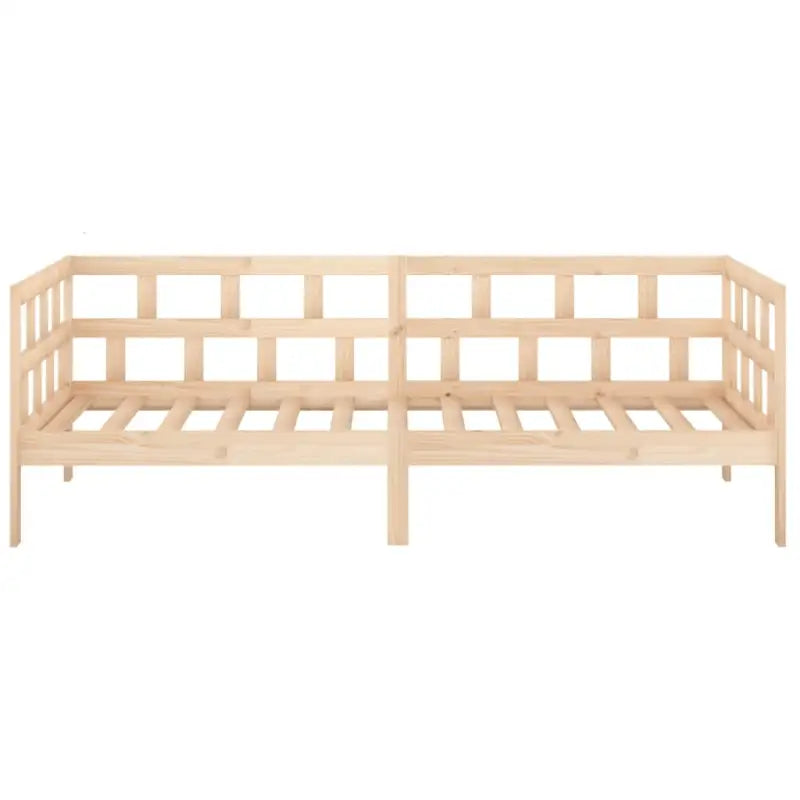 Houten slaapbank van massief grenenhout voor dag en nacht gebruik - Bedden & bedframes