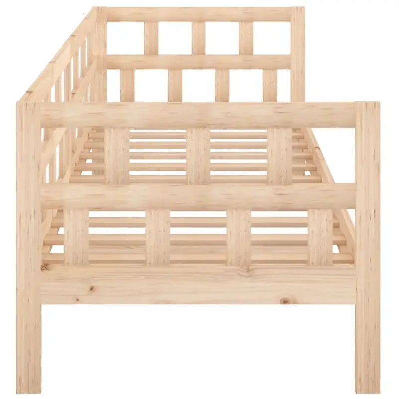 Houten slaapbank van massief grenenhout voor dag en nacht gebruik - Bedden & bedframes