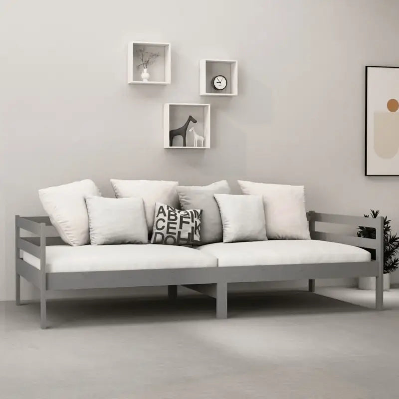 Houten Slaapbank van Massief Grenenhout voor Logees en Comfort - Bedden & bedframes