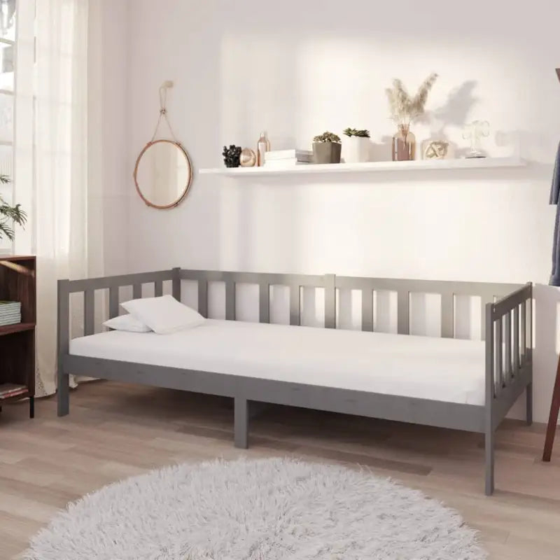 Houten Slaapbank van Massief Grenenhout voor Logees en Zitcomfort - Bedden & bedframes