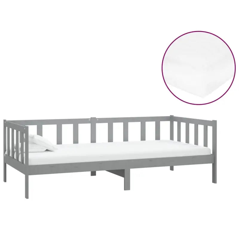 Houten Slaapbank van Massief Grenenhout voor Logees en Zitcomfort - Bedden & bedframes