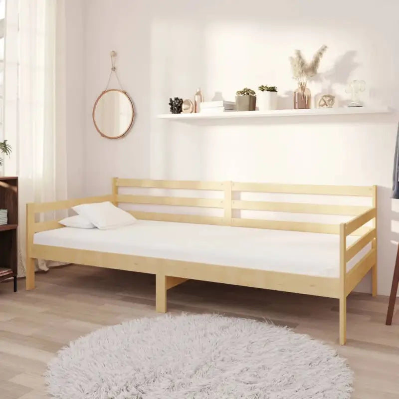 Houten slaapbank van massief grenenhout voor logés en daggebruik - Bedden & bedframes