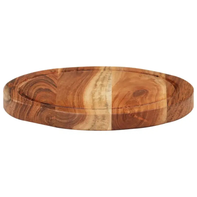 Houten snijplank van massief acaciahout voor in je keuken - 25 x 2.5 cm - Snijplanken