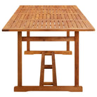 Houten Tafel van Massief Acaciahout voor Tuin en Terras - Tuintafels