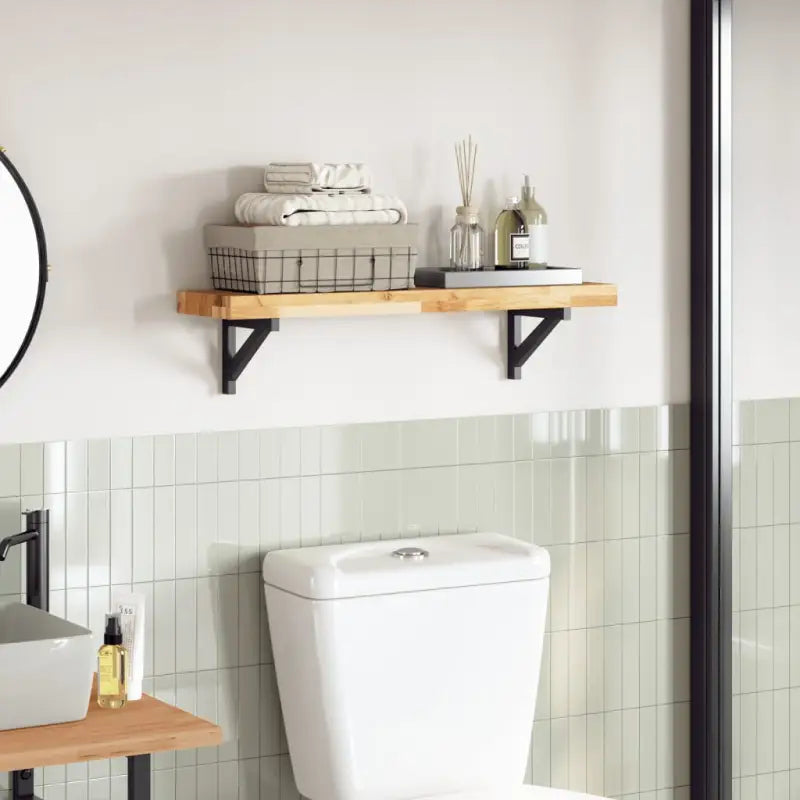 Houten tafelblad van massief acaciahout voor een frisse look - Olie-afwerking / 100 x 20 x 4 cm / 1 - Tafelbladen