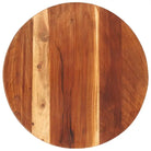 Houten tafelblad van massief gerecycled hout met rustieke charme - 40 cm 25-27 mm / 1 / Massief acaciahout - Tafelbladen