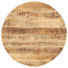 Houten tafelblad van massief gerecycled hout met rustieke charme - 50 cm 15-16 mm / 1 / massief mangohout - Tafelbladen