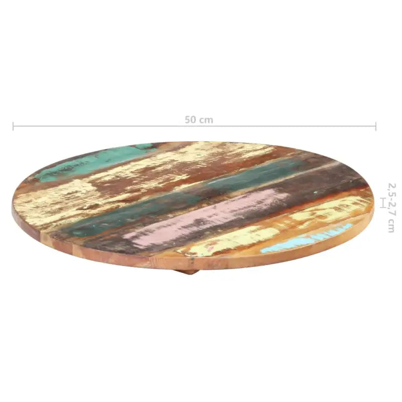 Houten tafelblad van massief gerecycled hout met rustieke charme - Tafelbladen