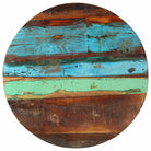 Houten tafelblad van massief gerecycled hout met rustieke charme - 60 cm 25-27 mm / 1 / massief gerecycled hout