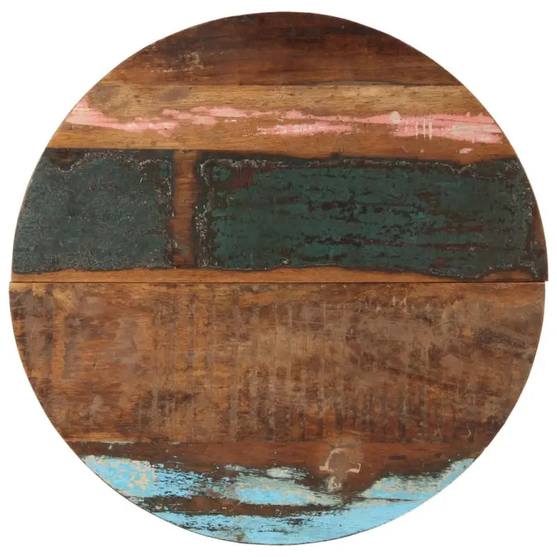 Houten tafelblad van massief gerecycled hout met rustieke charme - 70 cm 25-27 mm / 1 / massief gerecycled hout