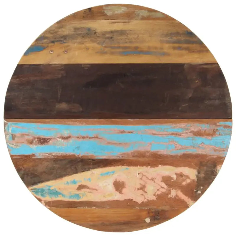 Houten tafelblad van massief gerecycled hout met rustieke charme - 80 cm 25-27 mm / 1 / massief gerecycled hout