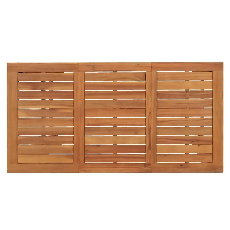 Houten tuinbarset met massief acaciahout en stevig tafelblad - Tuinsets