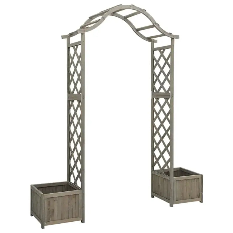 Houten tuinboog van massief vurenhout voor buitenruimte - Tuinbogen latwerk & pergola’s
