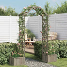 Houten tuinboog van massief vurenhout voor buitenruimte - Tuinbogen latwerk & pergola’s