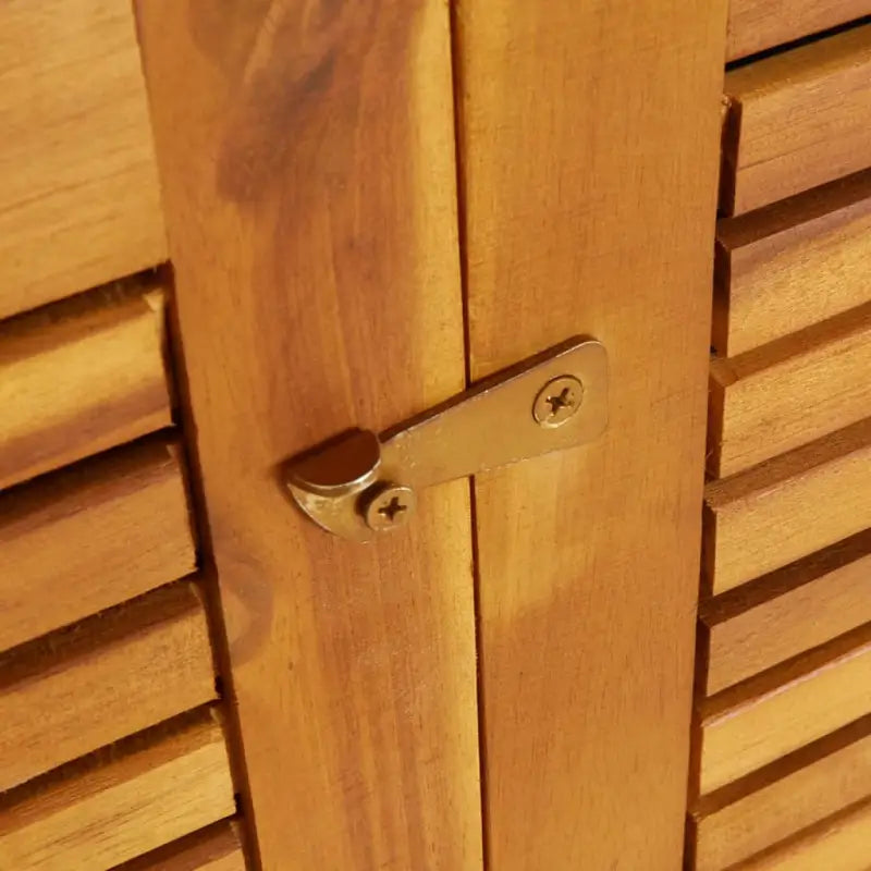 Houten tuinbox voor buiten van massief acaciahout - Opbergboxen voor buiten