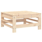 Houten tuinset van massief grenenhout met voetenbank en salontafel - Tuinsets