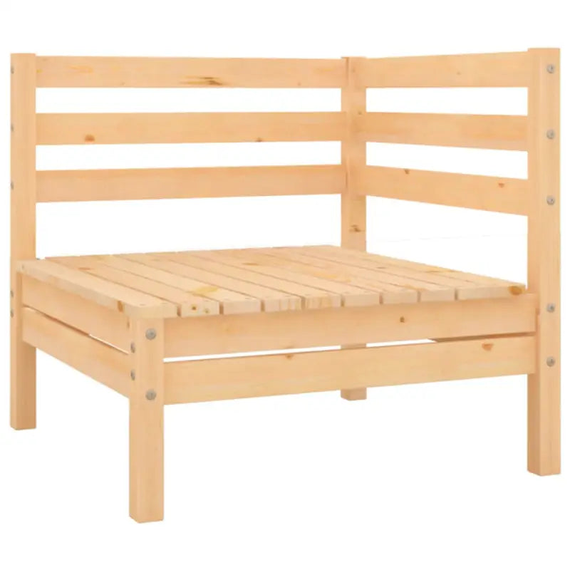 Houten tuinset van massief grenenhout voor ontspanning en gezelligheid - Tuinsets