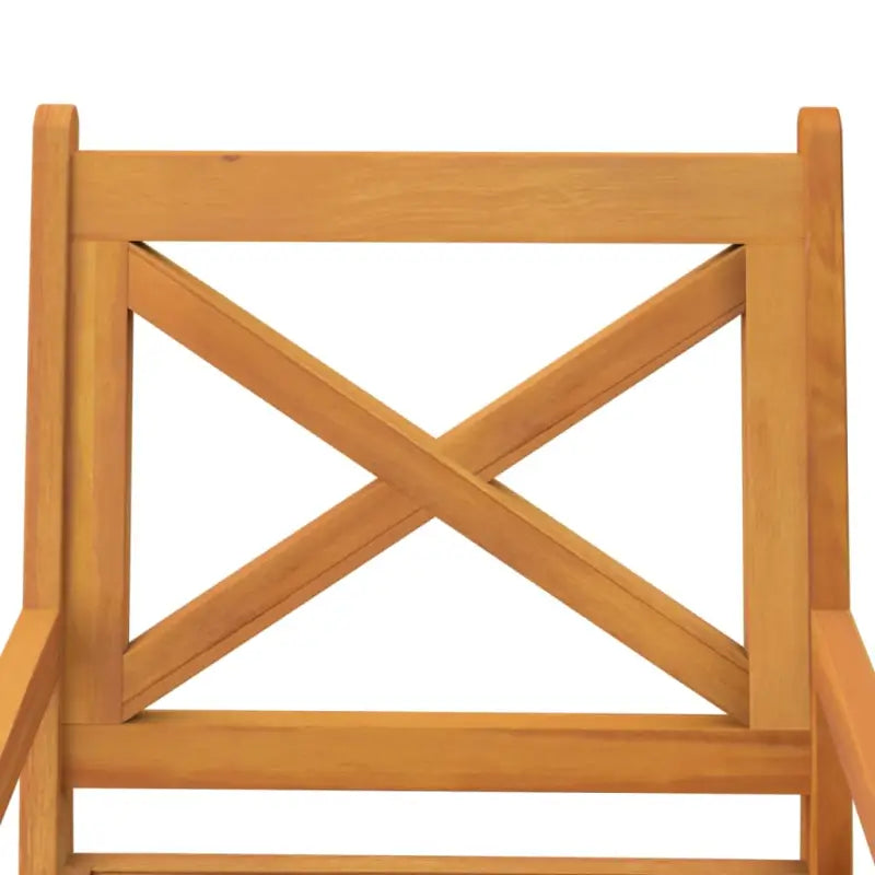 Houten tuinstoelen van massief acaciahout voor buitengebruik - Tuinstoelen
