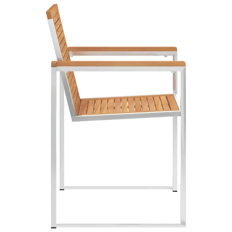 Houten tuinstoelen van massief teakhout voor een stijlvol terras - Tuinstoelen