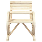 Houten tuinstoelen van massief vurenhout voor tuin patio of terras - Tuinstoelen