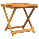Houten tuintafel van massief acaciahout eenvoudig schoon en duurzaam - Tuintafels