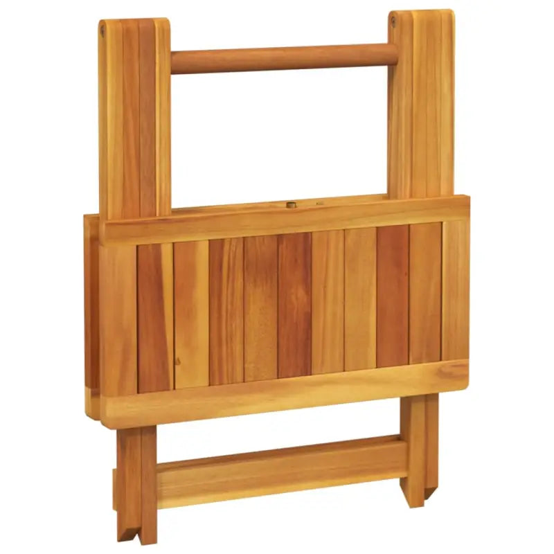 Houten tuintafel van massief acaciahout eenvoudig schoon en duurzaam - Tuintafels