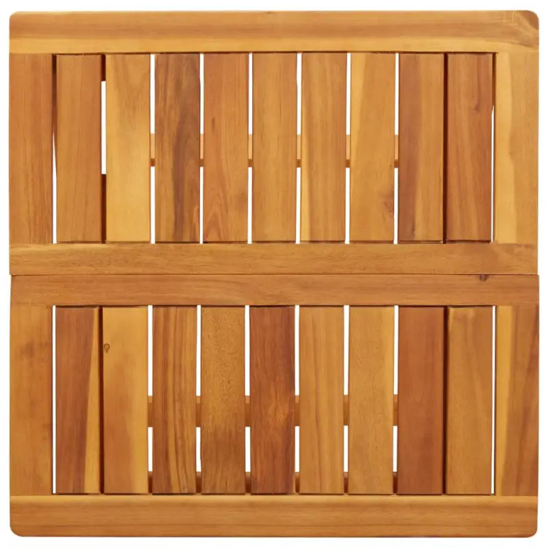 Houten tuintafel van massief acaciahout eenvoudig schoon en duurzaam - Tuintafels