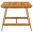Houten tuintafel van massief acaciahout voor binnen en buiten - Tuintafels
