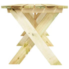 Houten Tuintafel voor een elegante en rustieke buitenruimte - 220 x 73 x 70 cm / 1 - Tuintafels