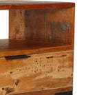 Houten tv-meubel in antieke stijl van massief gerecycled hout - Tv-meubels