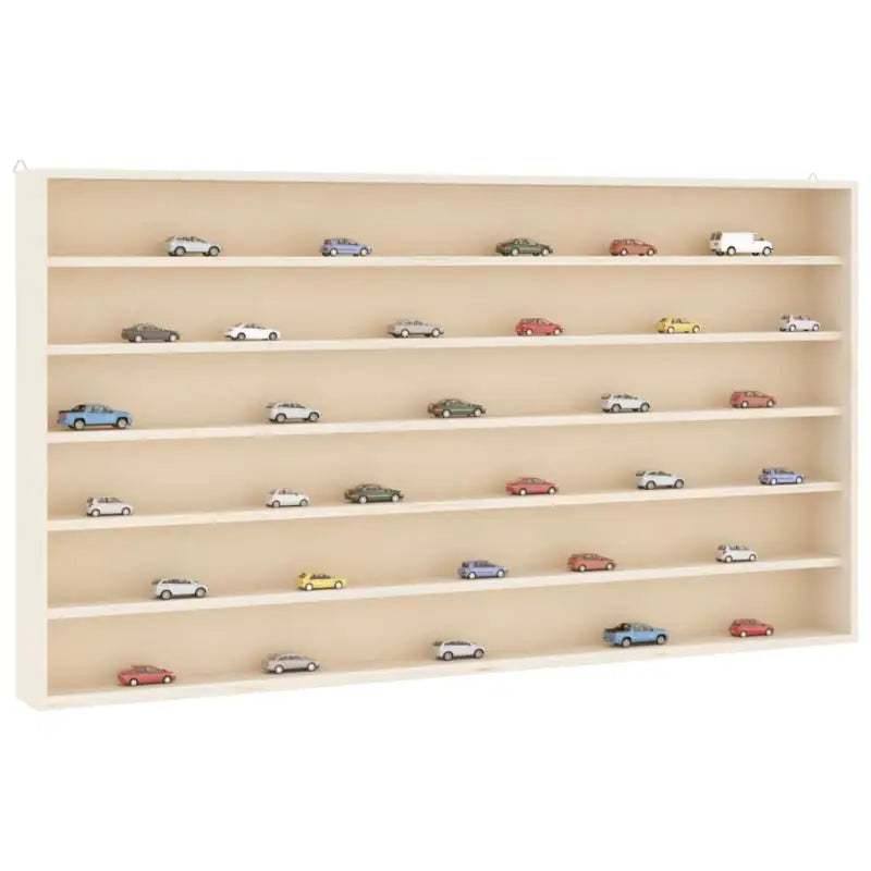 Houten Vitrinekast voor een Strakke en Georganiseerde Ruimte - 100 x 8.5 x 55 cm / 1 - Wandplanken