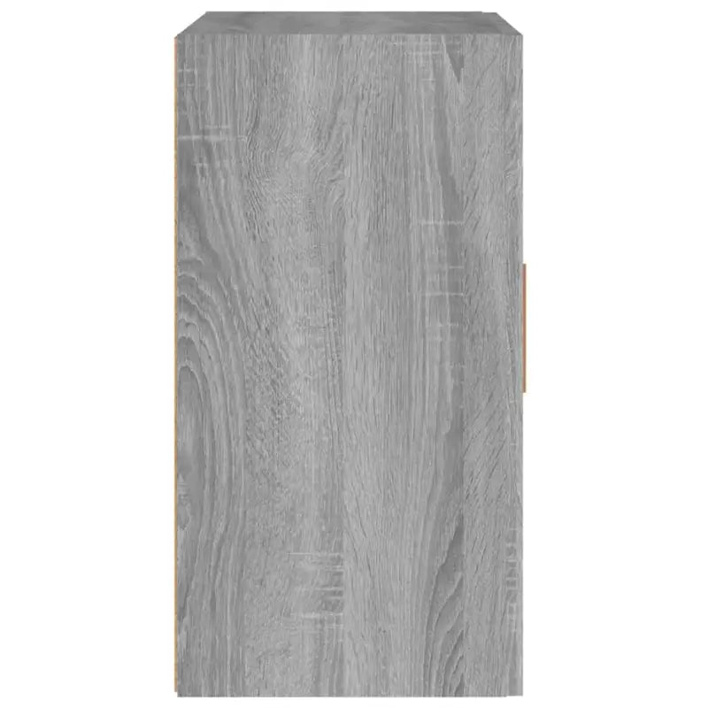 Houten wandkast met Scandinavische charme in grijs Sonoma bewerkt hout - Opbergkasten & lockerkasten