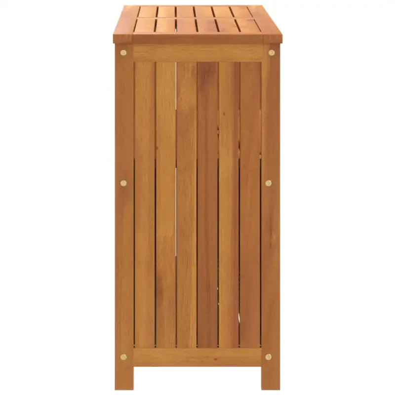 Houten wandtafel van massief acaciahout voor binnen en buiten - Tuintafels