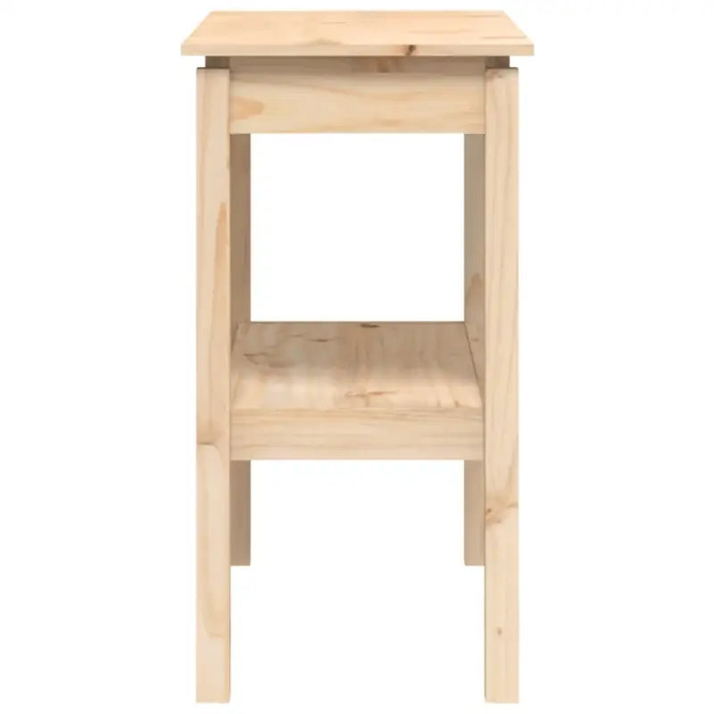 Houten wandtafel van massief grenenhout voor een rustieke uitstraling - Bijzettafels