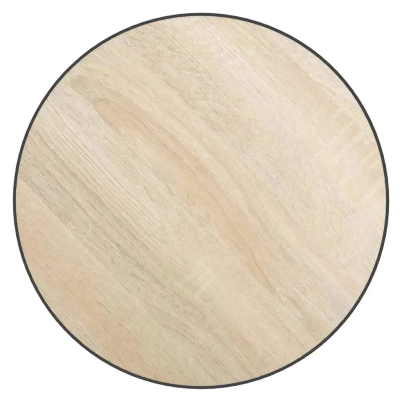 Industriële bijzettafel met gepoedercoat staal en MDF - Bijzettafels