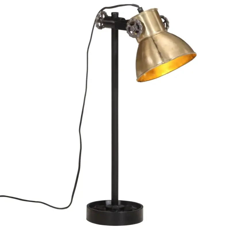 Industriële bureaulamp met E27 fitting en verstelbare lampenkap - Koper / 1 - Lampen