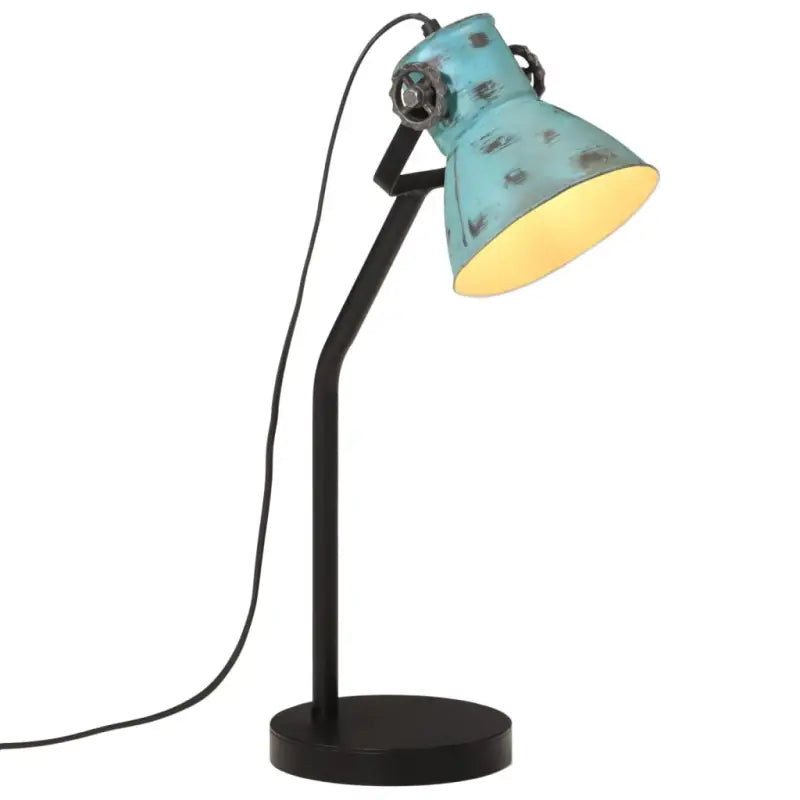 Industriële bureaulamp met E27 fitting voor een opvallende uitstraling - Blauw / 1 - Lampen