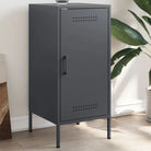 Industriële dressoir met koudgewalst staal en verstelbare schroefpoten - Antraciet / 1 - Dressoirs & buffetkasten
